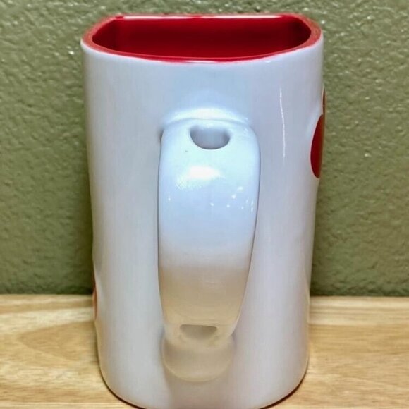 Piece Of My Heart Ceramic Porcelain Kissing Cup Hot Coffee Cold Tea Cocoa Mug - Picture 4 of 5